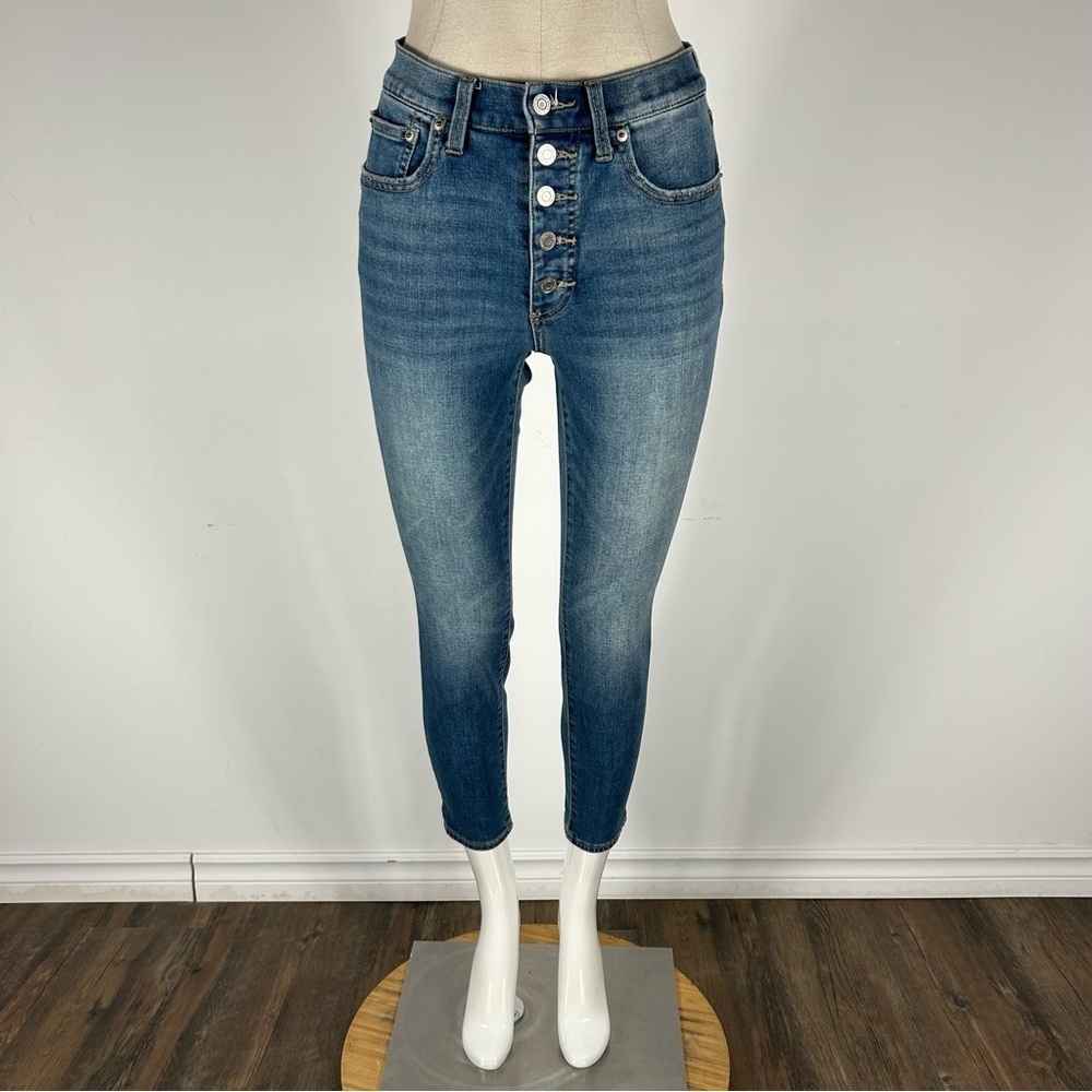 Lucky Brand Bridgette High Rise Skinny Jeans - Medium Wash - Size 4/27